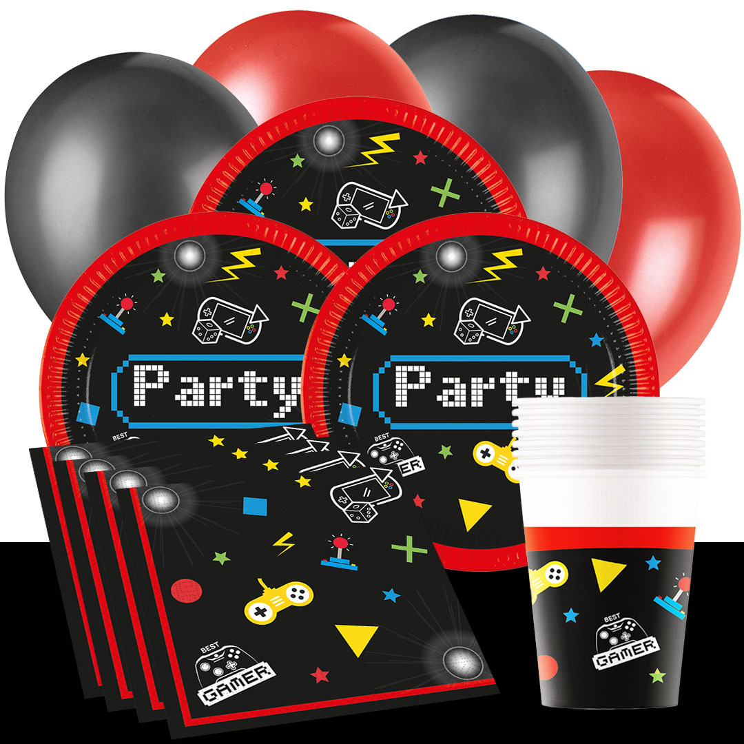 Gamers Party - Feestpakket 8-24 personen