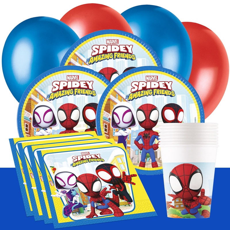 Spidey And His Amazing Friends - Feestpakket 8-24 personen