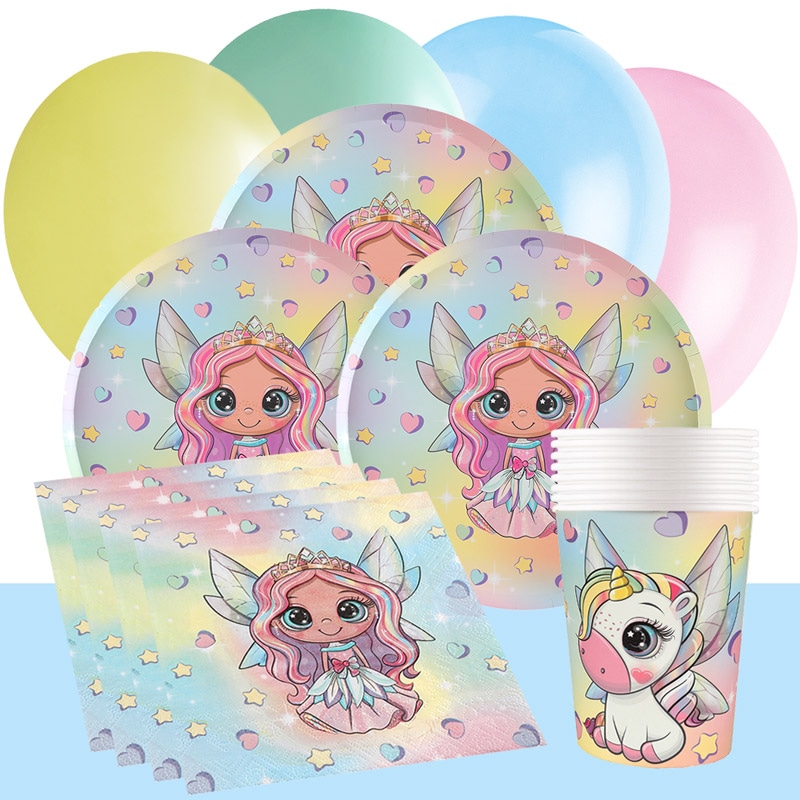 Unicorn Fairy - Feestpakket 10-20 personen