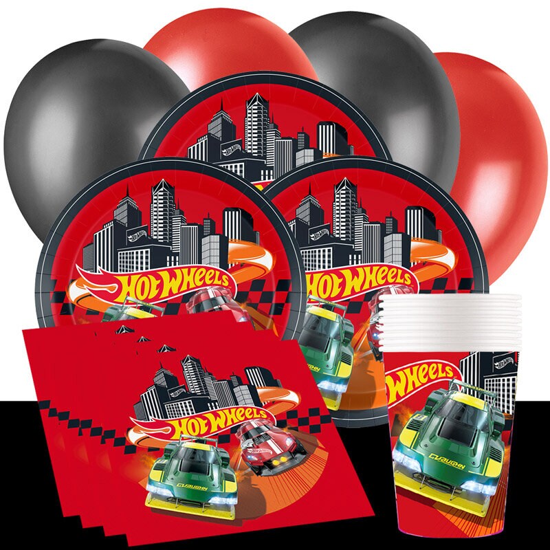 Hot Wheels - Feestpakket 8-16 personen