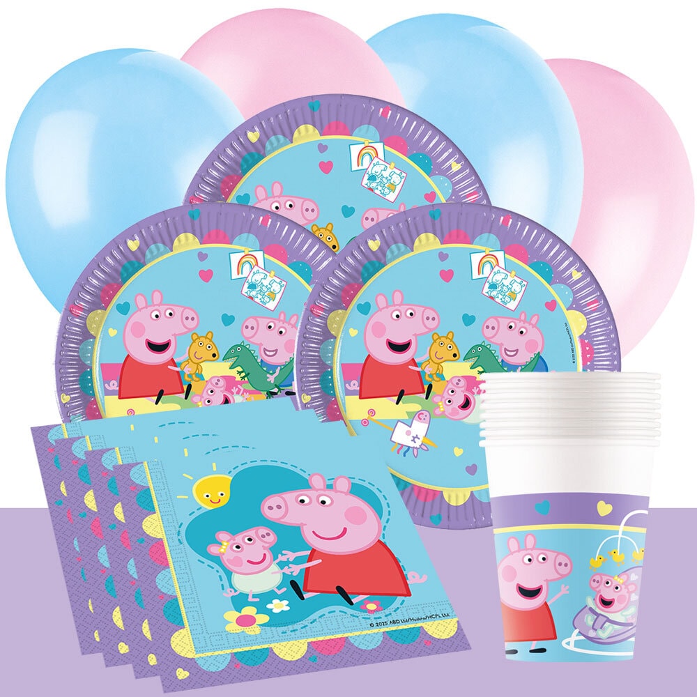 Peppa Pig Feestpakket 8-16 gasten
