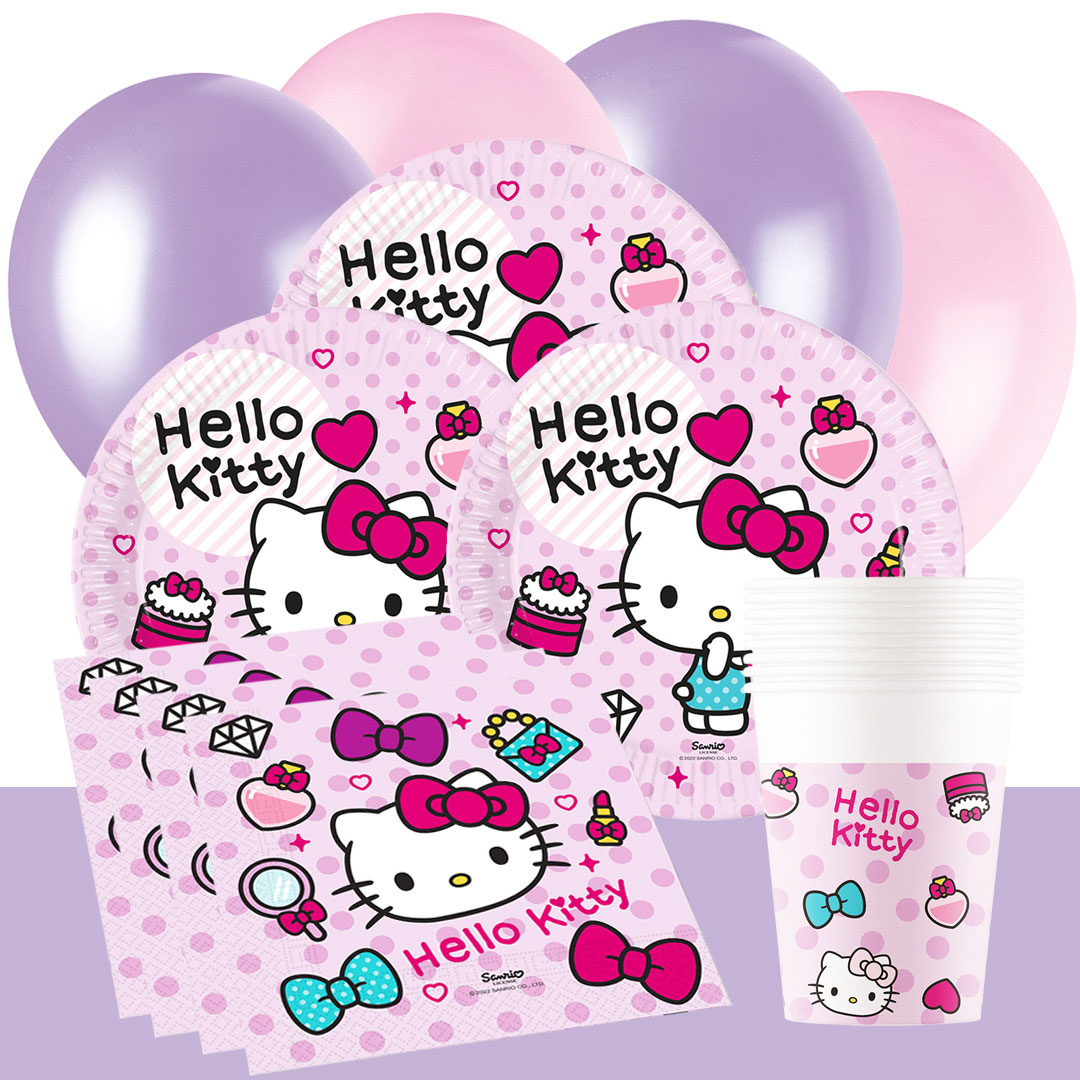 Hello Kitty - Feestpakket 8-16 personen