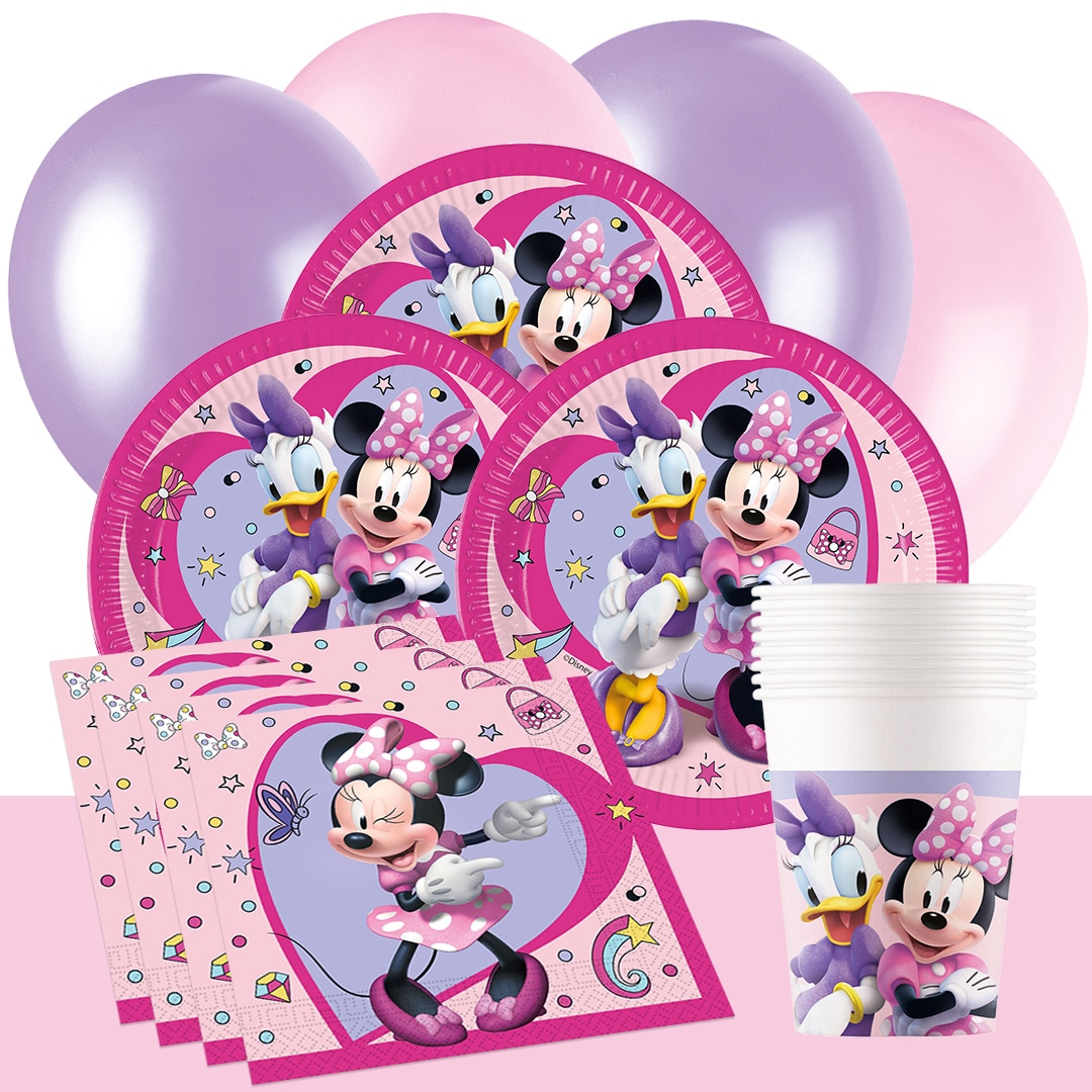 Minnie Mouse - Feestpakket 8-24 personen