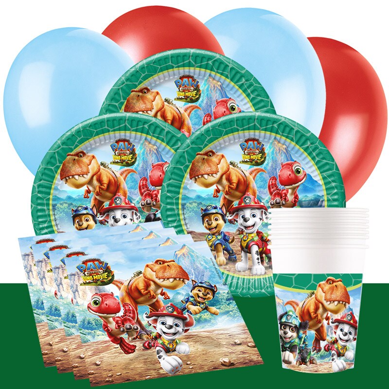 Paw Patrol Dino Movie Feestpakket 8-16 gasten