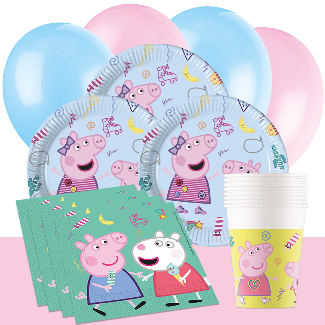 Peppa Pig - Feestpakket 8-24 personen