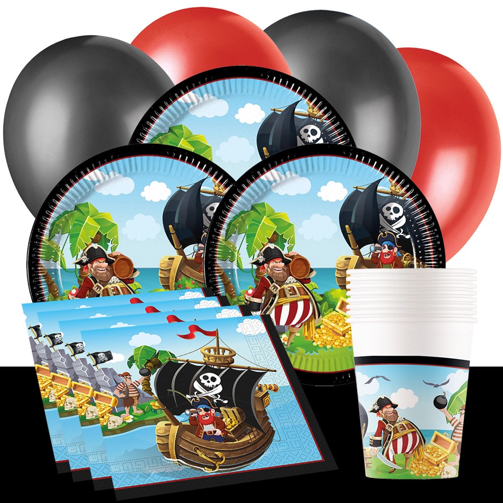 Pirates Island - Feestpakket 8-24 personen