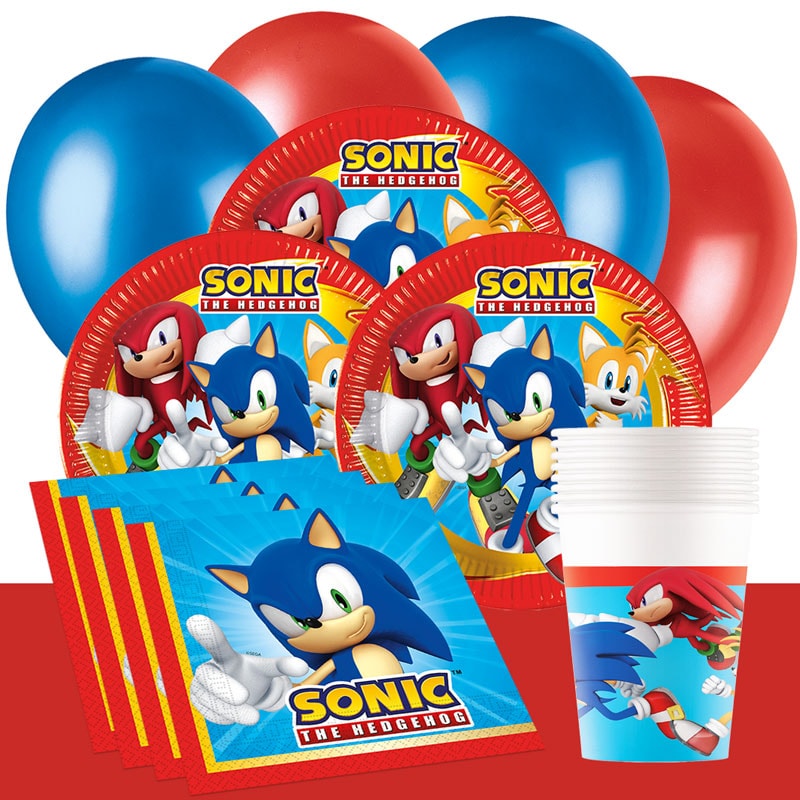 Sonic the Hedgehog - Feestpakket 8-24 personen
