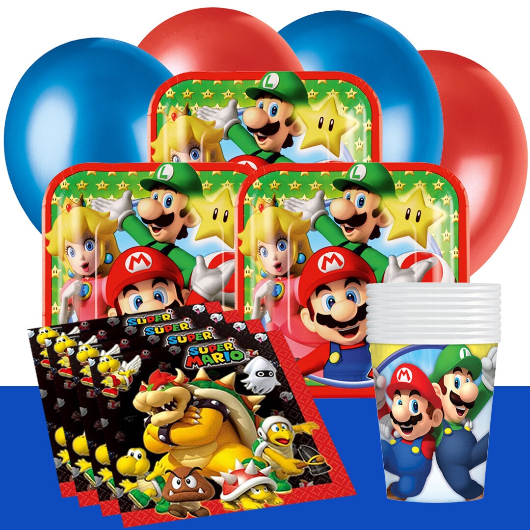 Super Mario - Feestpakket 8-24 personen