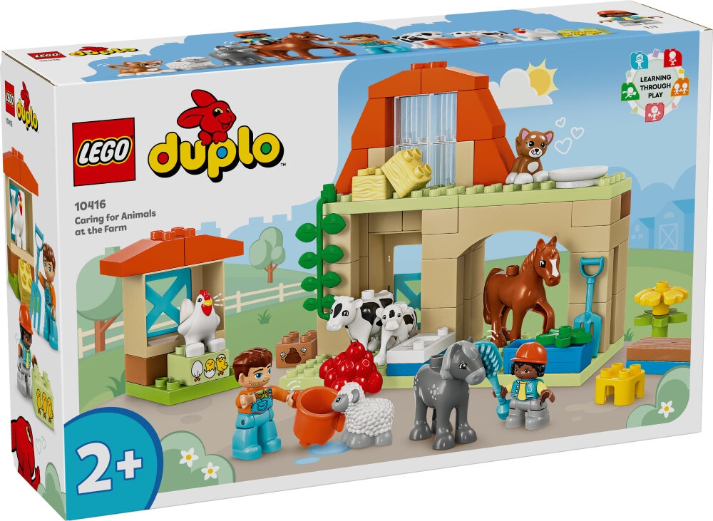 LEGO Duplo - Dieren verzorgen op de boerderij 2+