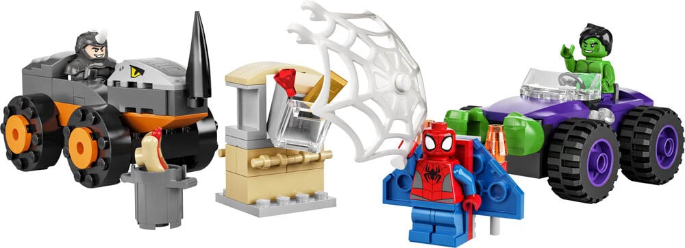 LEGO Marvel Avengers - Hulk vs. Rhino truck duel 4+