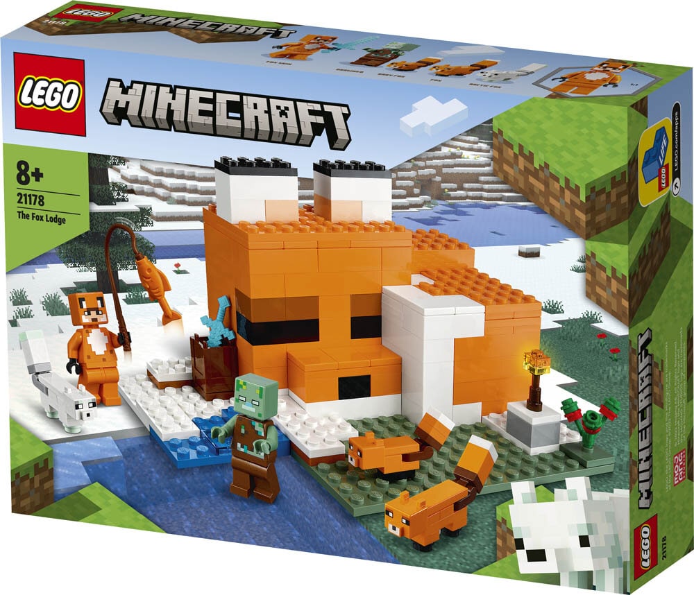LEGO Minecraft - De Vossenhut 8+