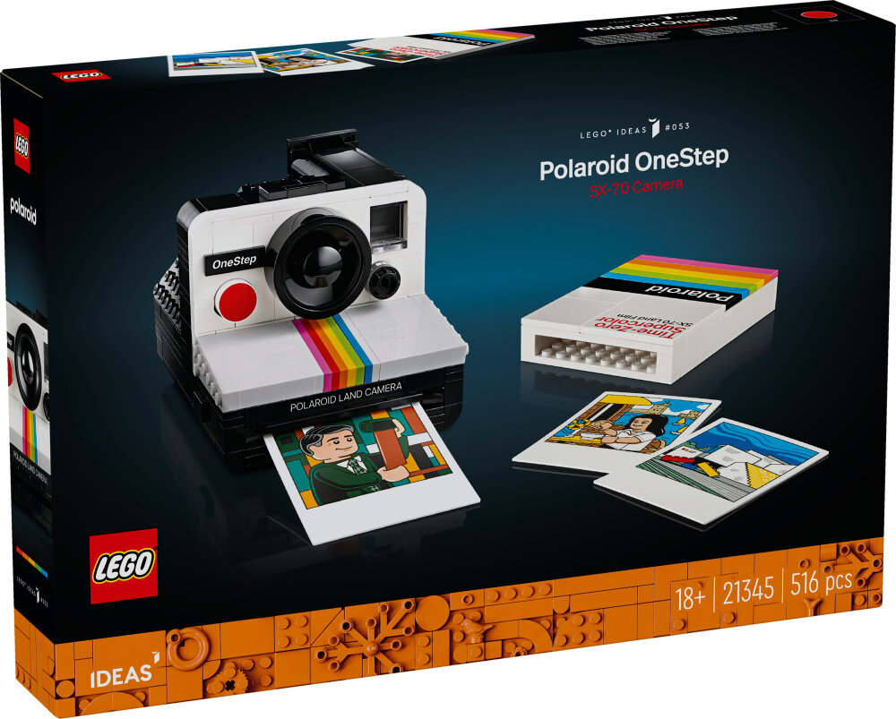 LEGO Ideas - Polaroid OneStep SX-70 camera 18+