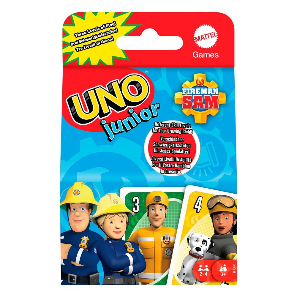 Brandweerman Sam - UNO Junior kaartspelletje