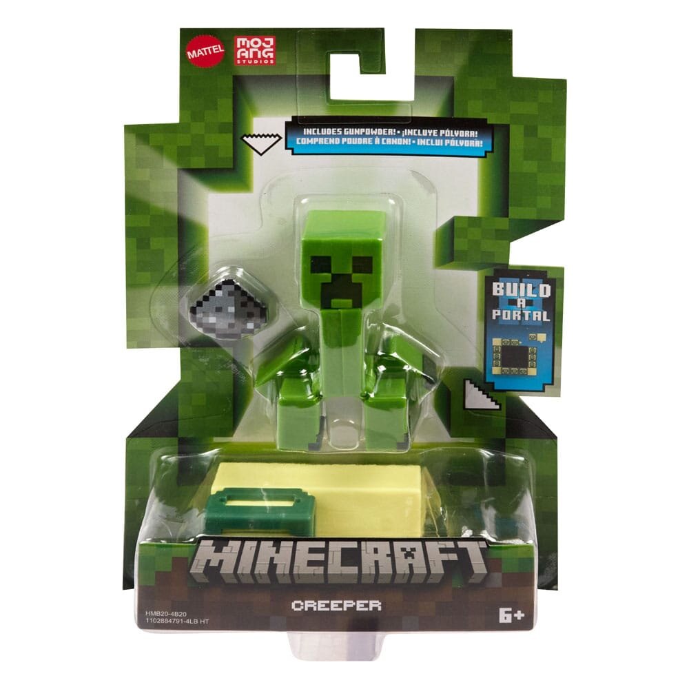 Minecraft - Verzamelfiguur Creeper 8 cm
