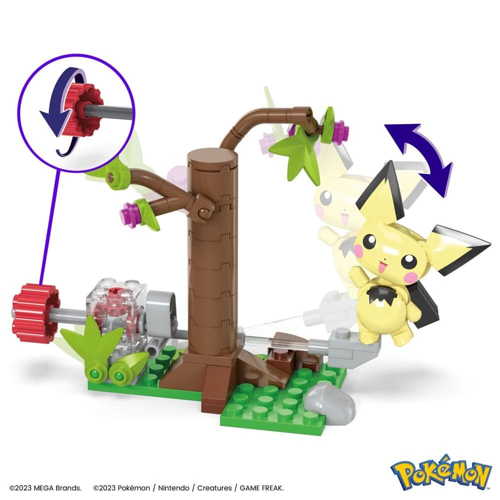 Pokémon - Mega-bouwset Pichu's Forest Forage