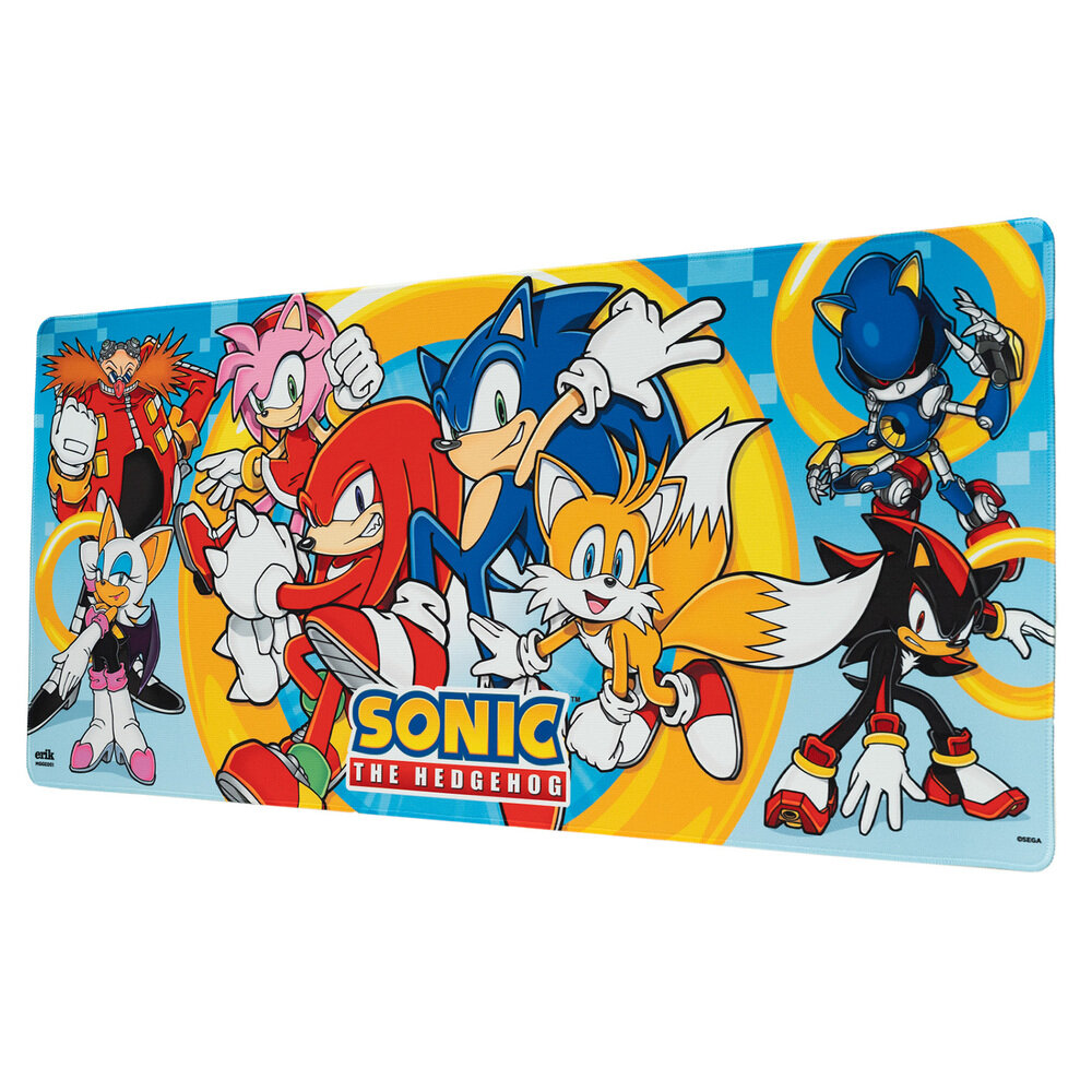 Sonic The Hedgehog - Gaming Muismat XL, 35 x 80 cm