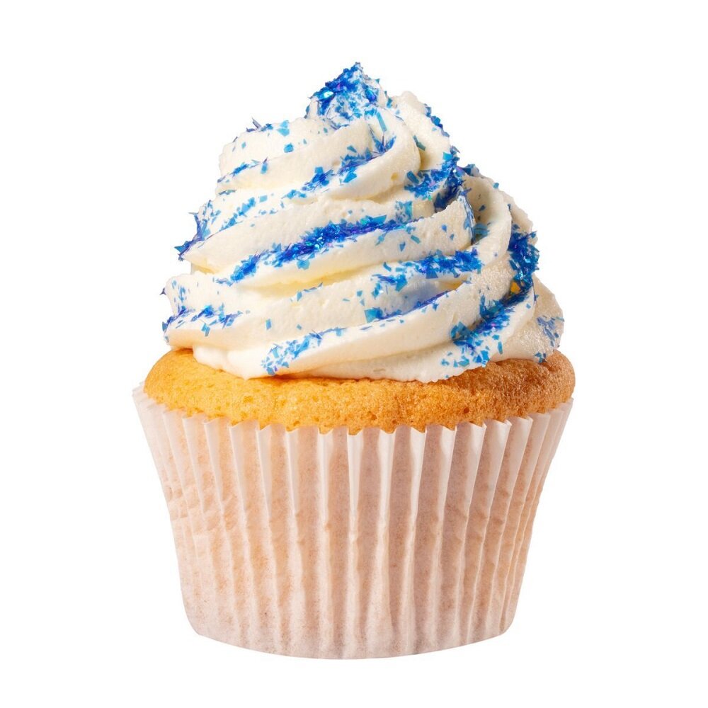 PME Eetbare Glittervlokken, blauw