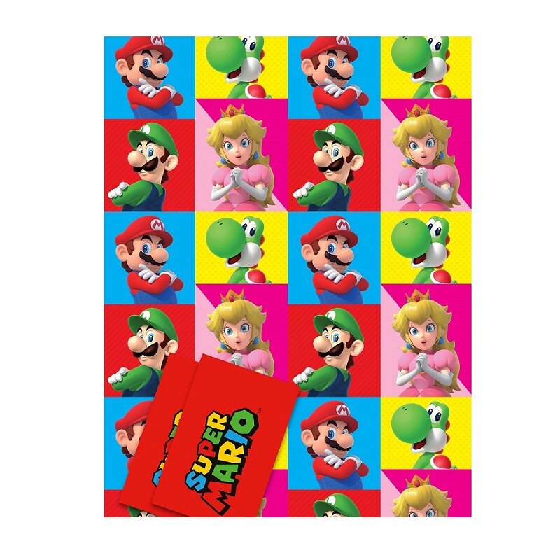 Super Mario Cadeaupapier