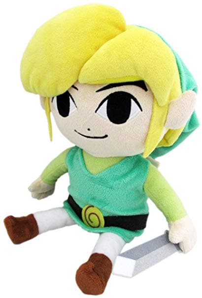Zelda, Link knuffel 26 cm The Wind Waker