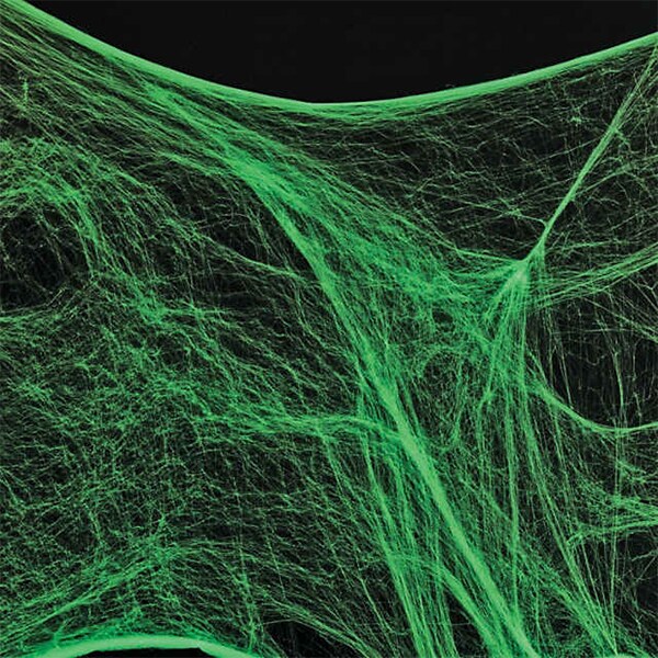 Glow in the Dark Spinnenweb 56 g