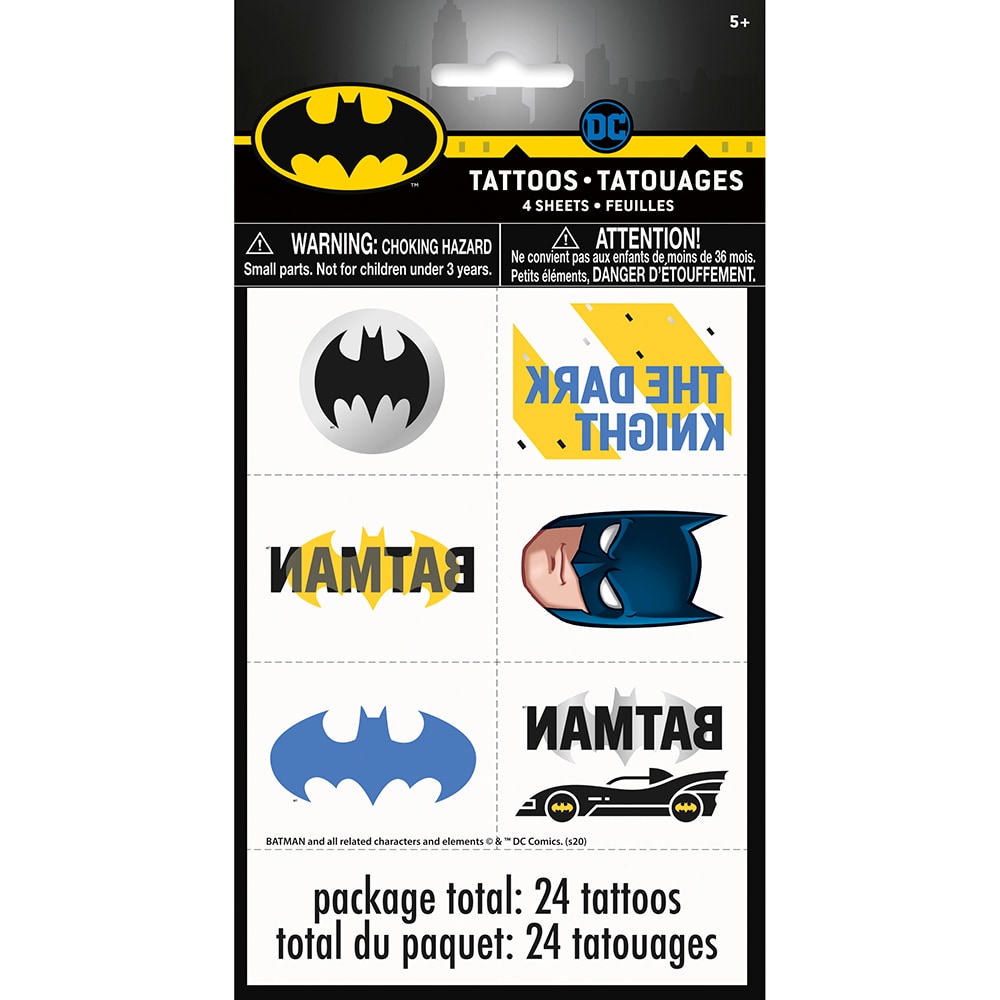 Batman - Neptattoos voor kinderen