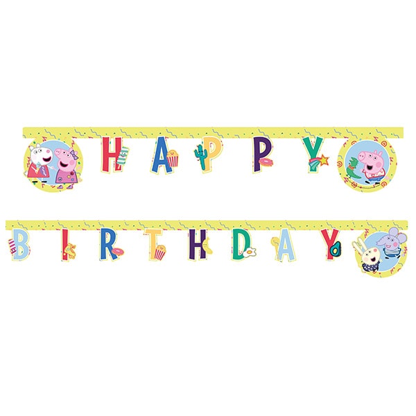 Peppa Pig - Slinger Happy Birthday