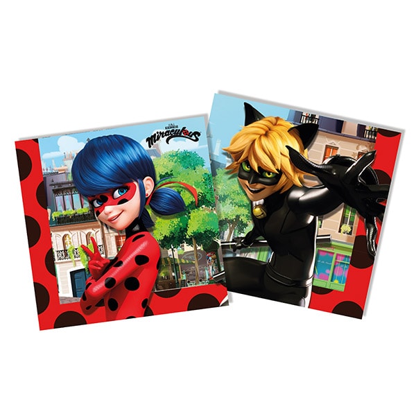 Miraculous Ladybug - Servetten 20 stuks