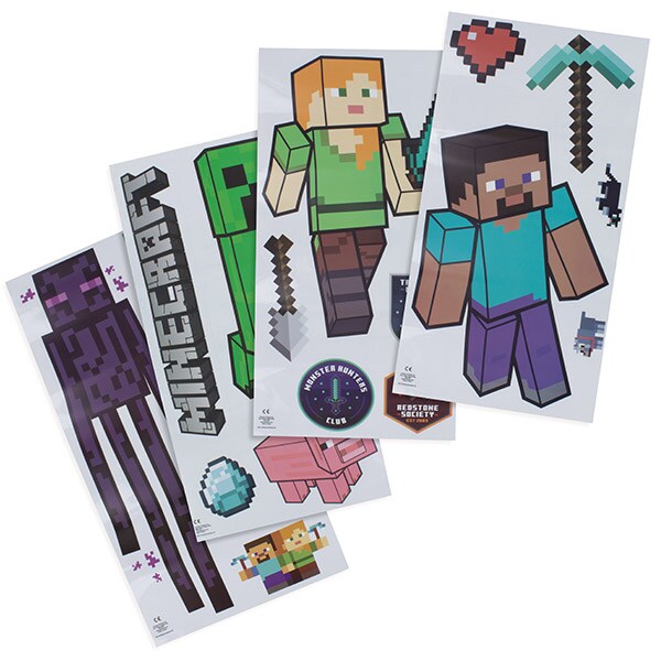 Minecraft - Wandstickers 20 stuks
