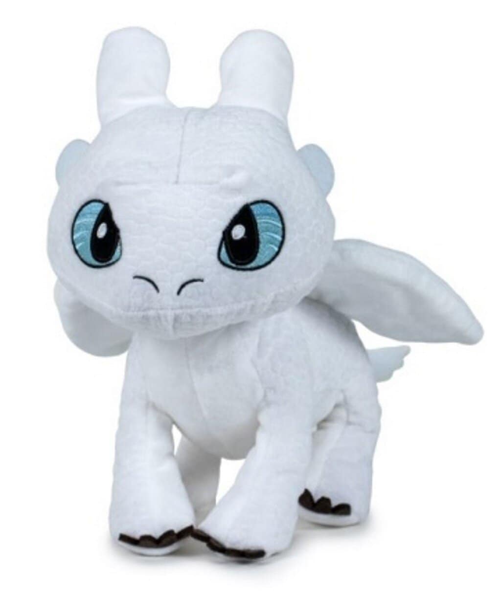 How to Train Your Dragon - Pluche Knuffel Light Fury 25 cm