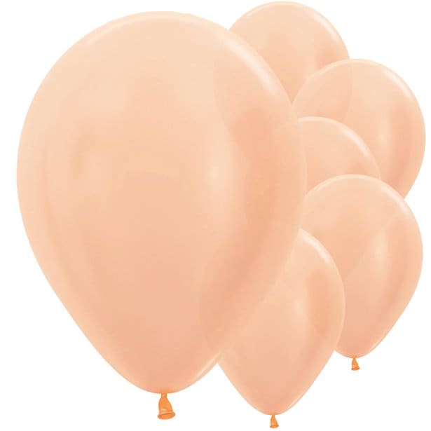 Ballonnen - Roségoud 10 stuks