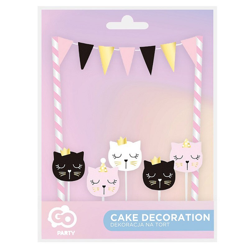 Cat Party - Taartdecoraties