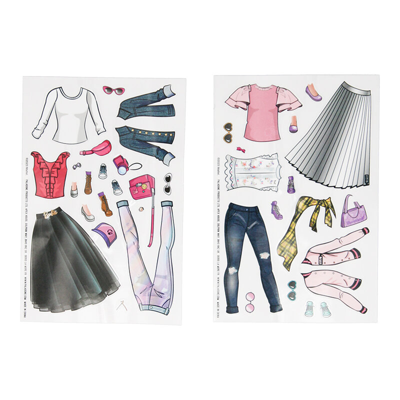 Barbie - Waterfles met stickers