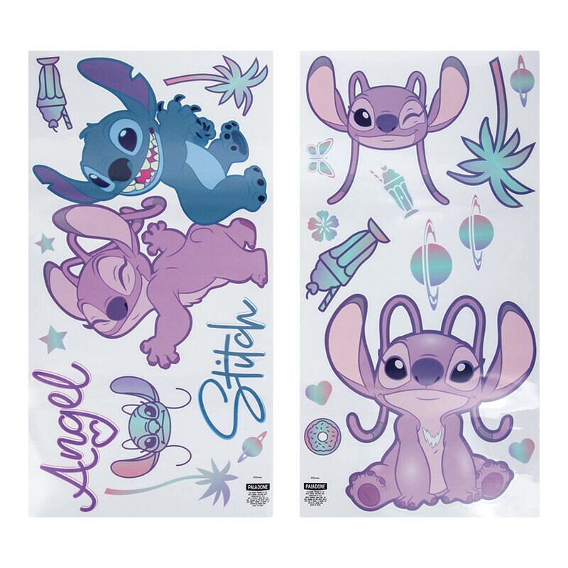 Lilo & Stitch - Muurstickers 58 stuks