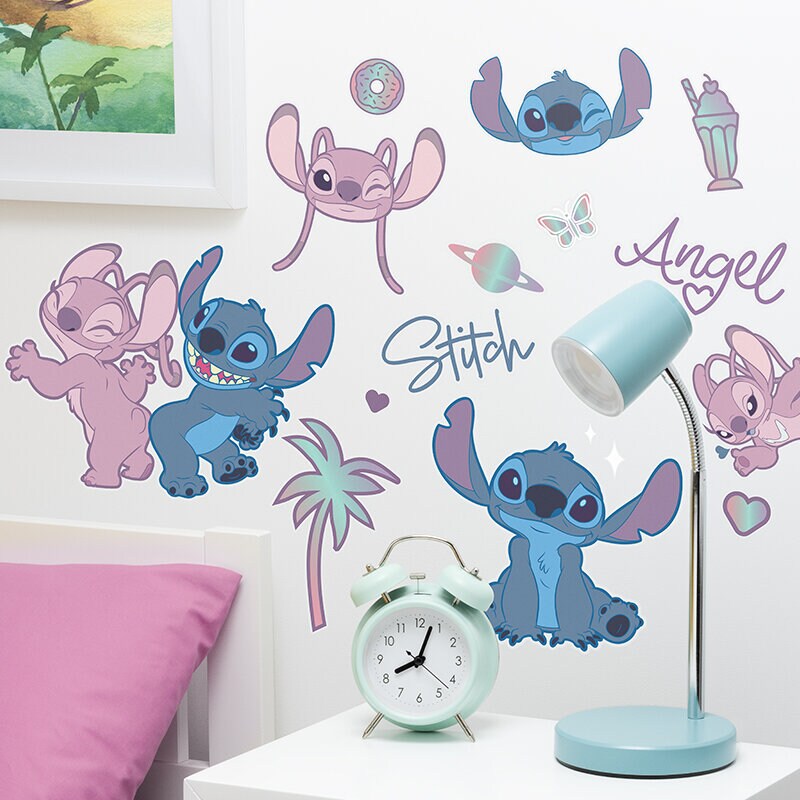 Lilo & Stitch - Muurstickers 58 stuks
