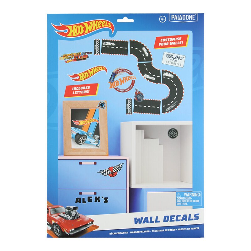 Hot Wheels Muurdecoratie 143-delig
