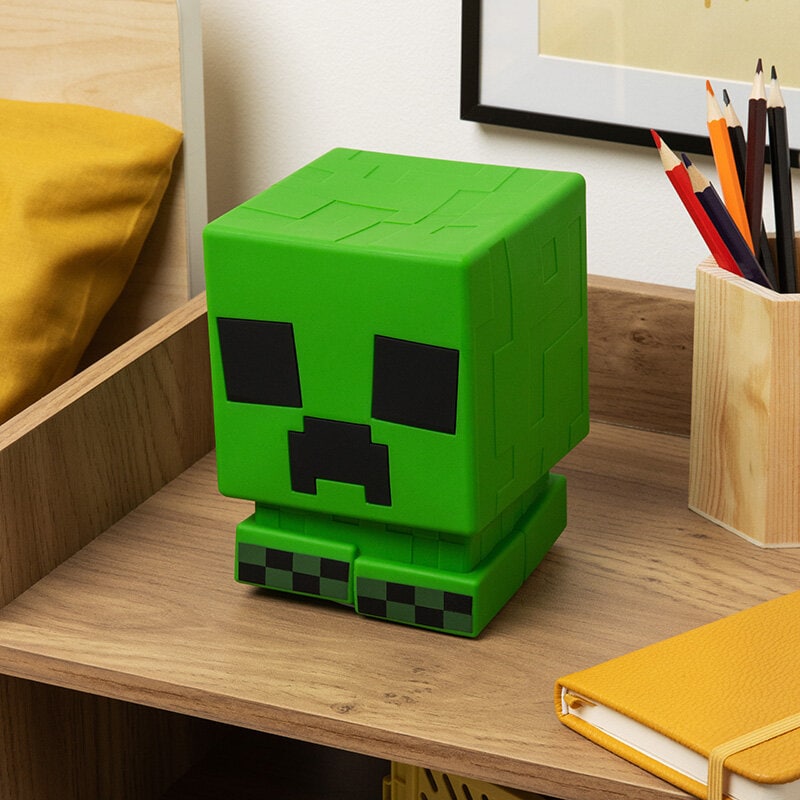 Minecraft - Creeper Lamp Siliconen 15 cm