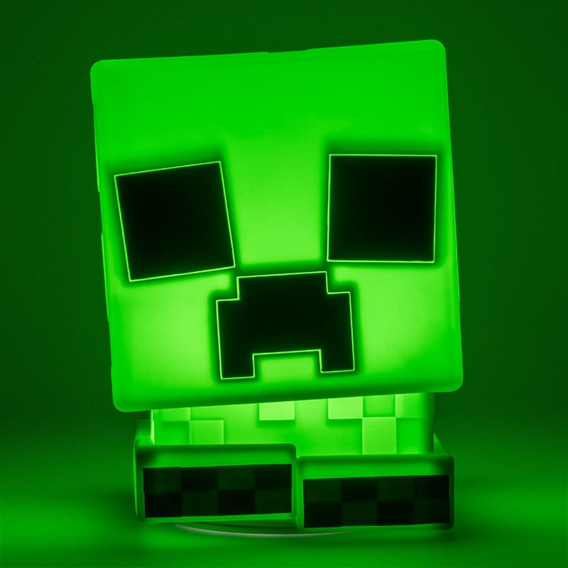 Minecraft - Creeper Lamp Siliconen 15 cm
