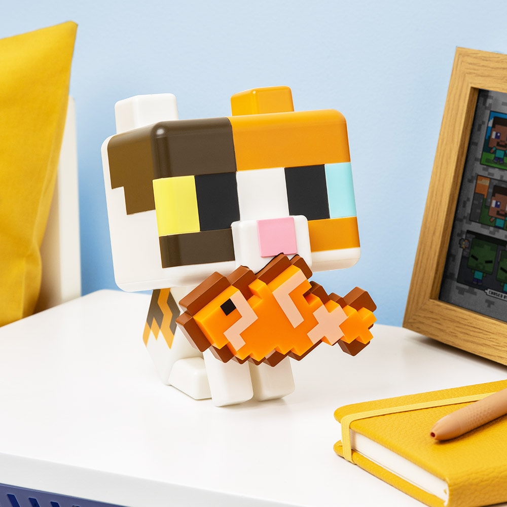 Minecraft Cat GloBuddies Lamp