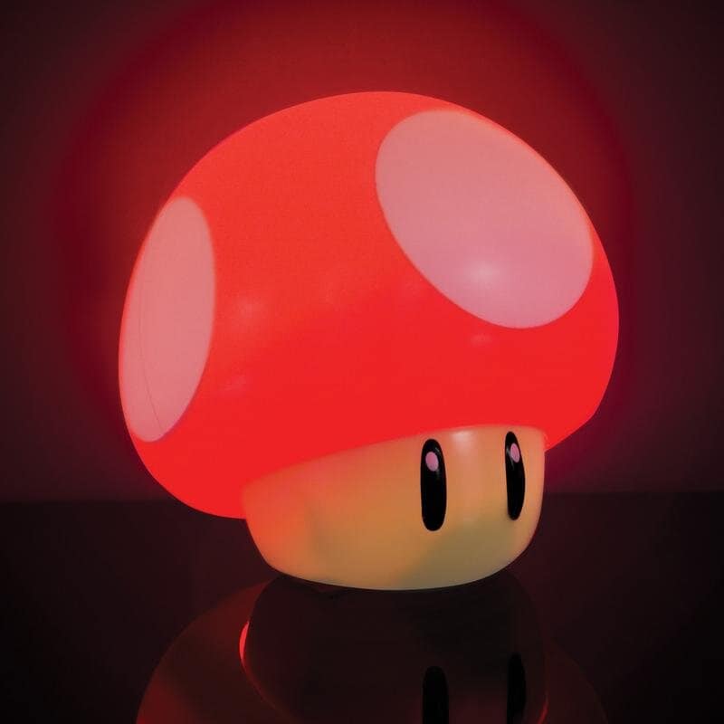 Super Mario - Mushroom Lamp met Geluid