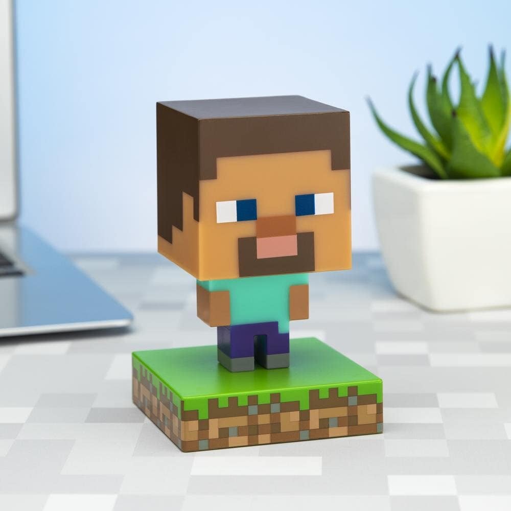 Minecraft - Steve Icon Lamp