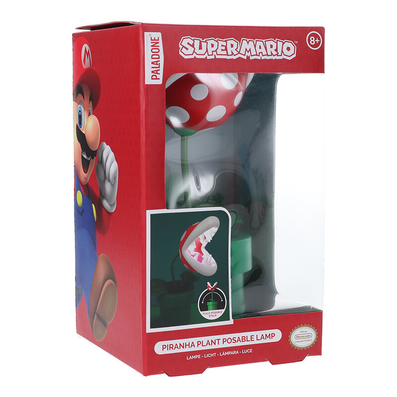 Super Mario Bros - Mini Piranha Plant Verstelbare Lamp