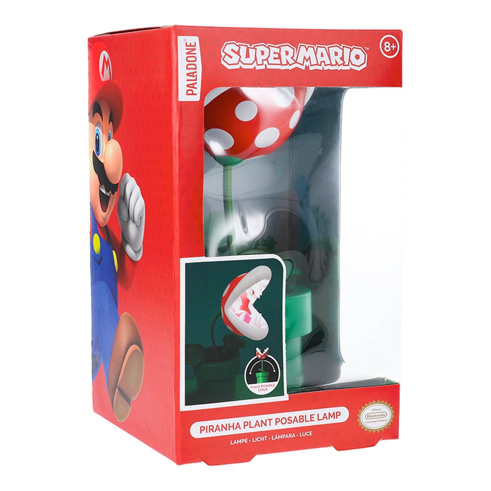 Super Mario Bros - Mini Piranha Plant Verstelbare Lamp