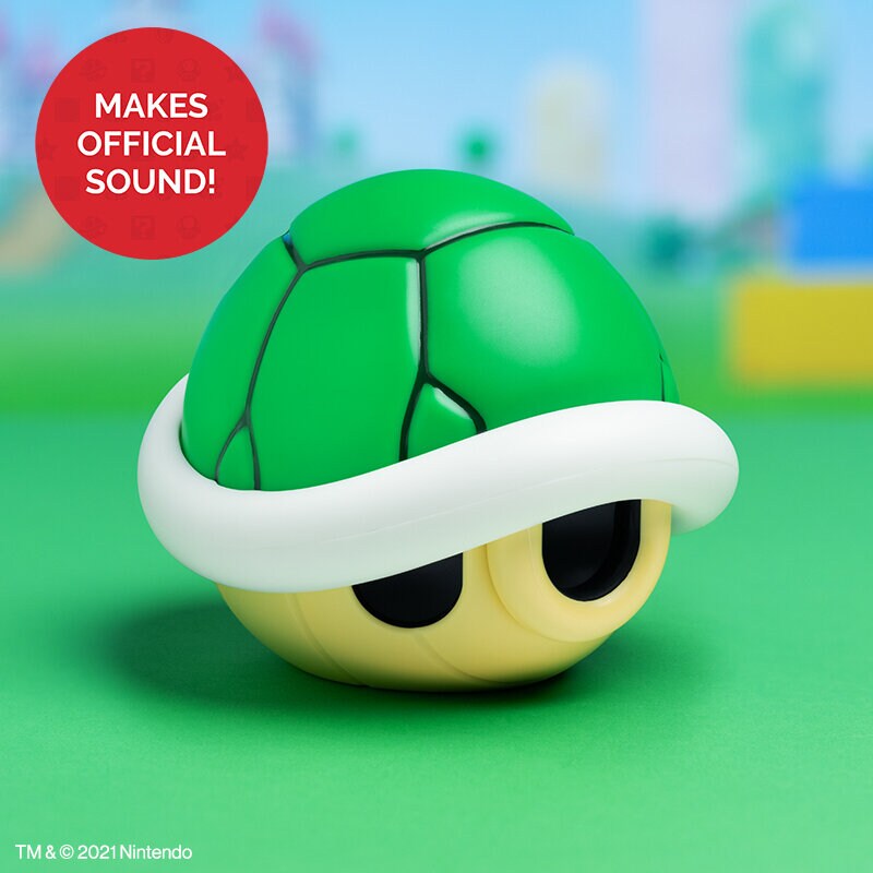 Super Mario - Lamp Green Shell met geluidseffecten