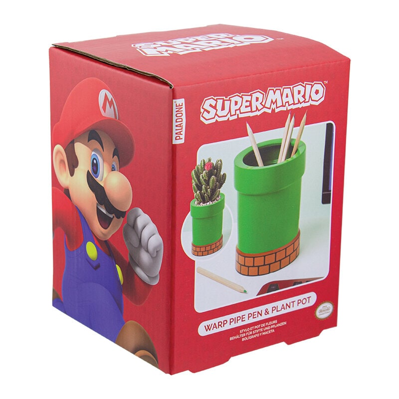 Super Mario Bros - Warp Pipe Pot 15 cm