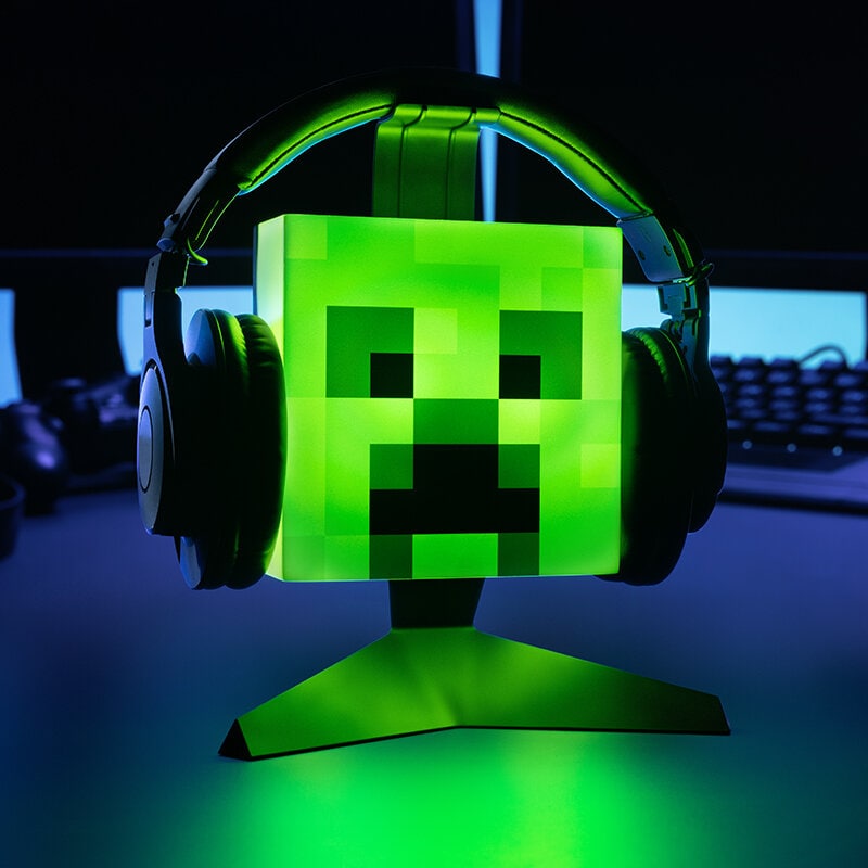 Minecraft - Creeper Head Lamp