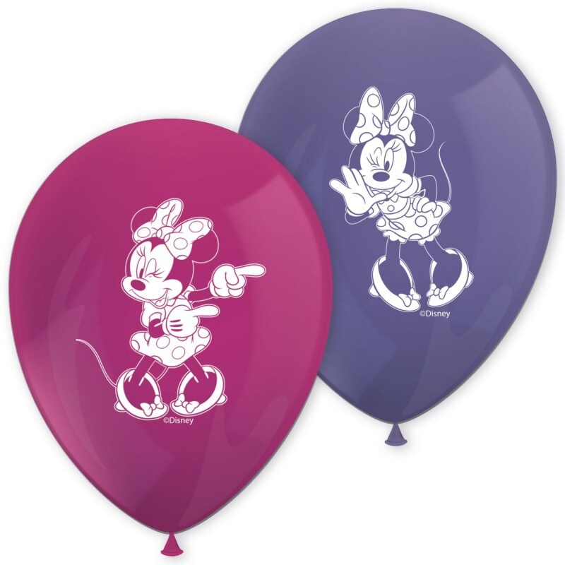 Minnie Mouse - Ballonnen 8 stuks
