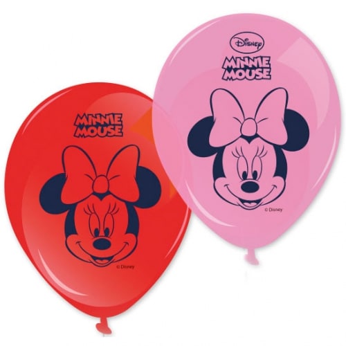 Minnie Mouse - Ballonnen 8 stuks
