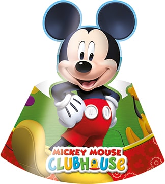 Mickey Mouse - Feesthoedjes 6 stuks