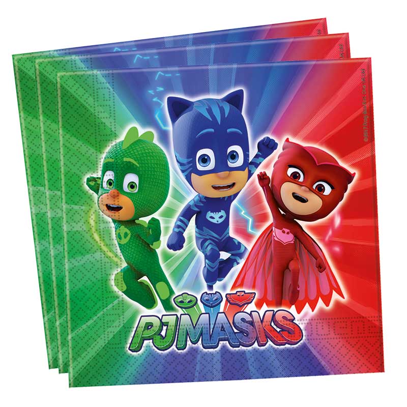 PJ Masks - Servetten 20 stuks