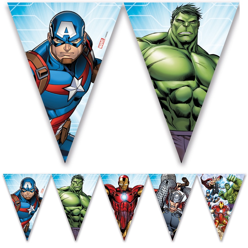 Mighty Avengers - Vlaggenlijn 230 cm